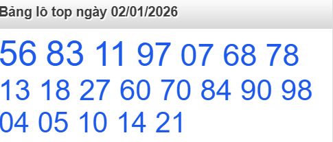 soi cầu xsmb 02-01-2026, soi cầu mb 02-01-2026, dự đoán xsmb 02 01 2026, btl mb 02/01/2026, dự đoán miền bắc 02-01-2026, chốt số mb 02/01/2026, soi cau mien bac 02 01 2026