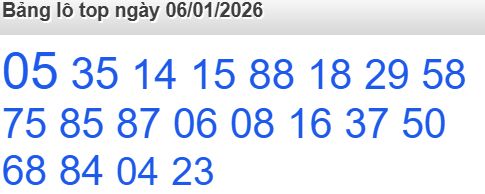 Soi cầu xsmb 06/01/2026, soi cầu mb 06 01 2026, dự đoán xsmb 06-01-2026, btl mb 06 01 20265, dự đoán miền bắc 06/01/2026, chốt số mb 06 01 20265, soi cau mien bac 06-01-2026