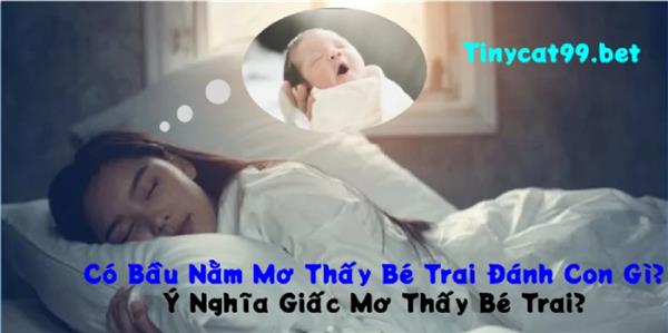 Có Bầu Nằm Mơ Thấy Bé Trai Đánh Con Gì? Ý Nghĩa Và Điềm Báo