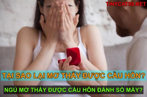 Nằm Mơ Thấy Mình Được Cầu Hôn Đánh Con Gì? Giải Mã Giấc Mơ Cầu Hôn