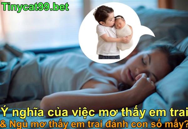 Mơ Thấy Em Trai Mình Mang Ý Nghĩa Gì? Số May Mắn Khi Mơ Thấy Em Trai Mình? 