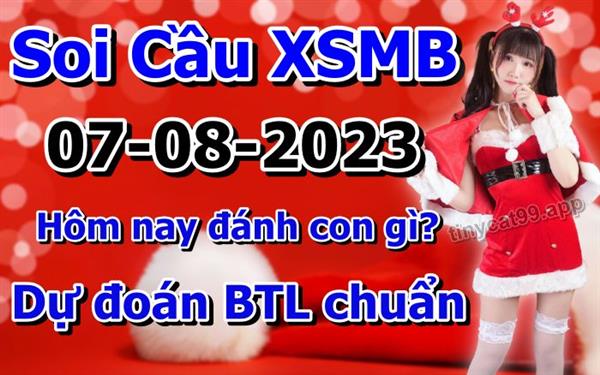 Soi Cầu XSMB 07-08-2023 Dự Đoán XSMB Chốt Số Miền Bắc VIP Thứ 2
