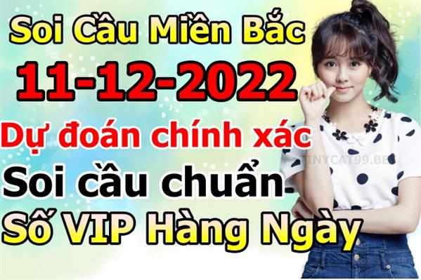 Soi Cầu MB 11-12-2022 Dự Đoán XSMB Chốt Số Miền Bắc VIP Chủ Nhật