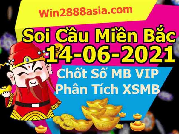 Soi Cầu XSMB 14-06-2021 Dự Đoán XSMB Chốt Số Miền Bắc VIP Thứ 2
