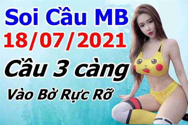 Soi Cầu MB 18-07-2021 Dự Đoán XSMB Chốt Số Miền Bắc VIP Chủ Nhật