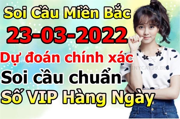 Soi Cầu XSMB 23-03-2022 Dự Đoán XSMB Chốt Số Miền Bắc VIP Thứ 4