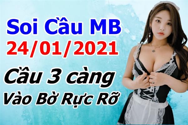 Soi Cầu MB 24-01-2021 Dự Đoán XSMB Chốt Số Miền Bắc VIP Chủ Nhật