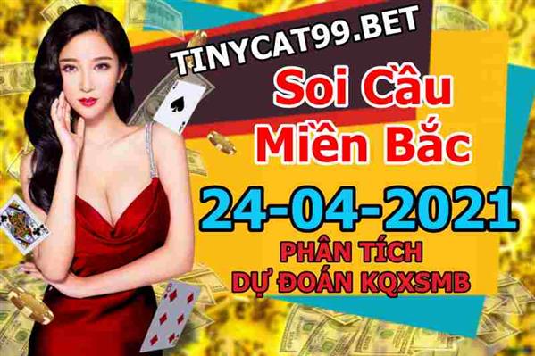 Soi Cầu XSMB 24-04-2021 Dự Đoán XSMB Chốt Số Miền Bắc VIP Thứ 7