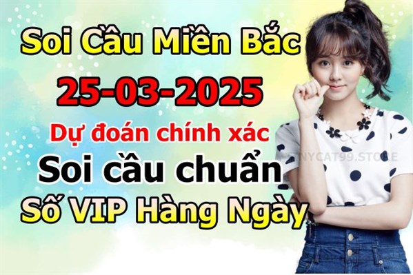 Soi Cầu XSMB 25-03-2025 Dự Đoán XSMB Chốt Số Miền Bắc VIP Thứ 3