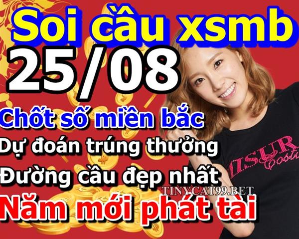 Soi Cầu XSMB 25-08-2021 Dự Đoán XSMB Chốt Số Miền Bắc VIP Thứ 4