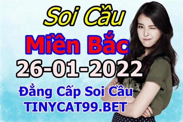Soi Cầu XSMB 26-01-2022 Dự Đoán XSMB Chốt Số Miền Bắc VIP Thứ 4