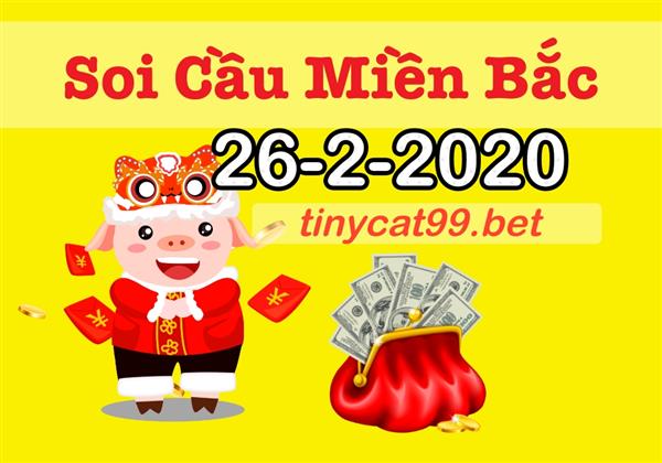Soi cầu XSMB 26-2-2020 BTL VIP - Chốt số cầu lô miền bắc thứ 4 