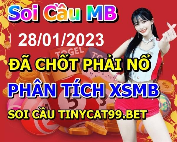 Soi Cầu XSMB 28-01-2023 Dự Đoán XSMB Chốt Số Miền Bắc VIP Thứ 7