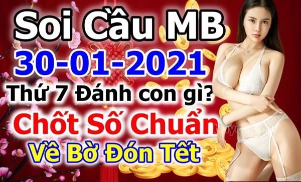 Soi Cầu XSMB 30-01-2021 Dự Đoán XSMB Chốt Số Miền Bắc VIP Thứ 7