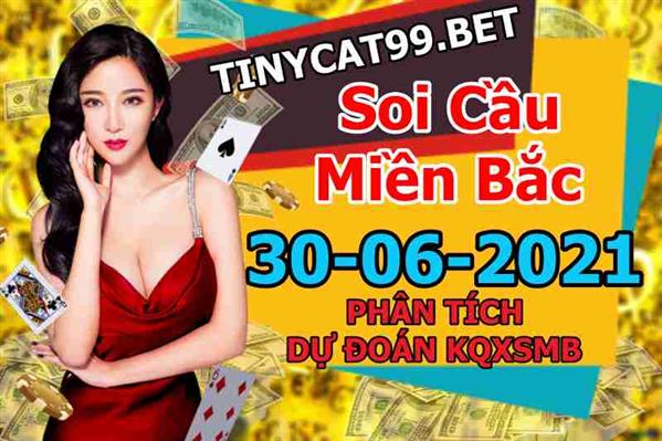Soi Cầu XSMB 30-06-2021 Dự Đoán XSMB Chốt Số Miền Bắc VIP Thứ 4