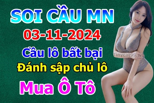 Soi Cầu XSMN 03-11-2024 Dự Đoán MN Chốt Số Miền Nam Chủ Nhật