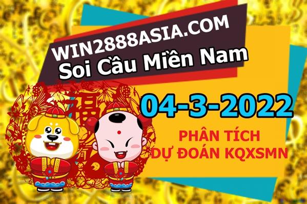Dự Đoán Miền Nam 04-03-2022 Soi Cầu XSMN Chốt Số Bao Lô Thứ 6
