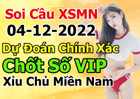 Soi Cầu XSMN 04-12-2022 Dự Đoán MN Chốt Số Miền Nam Chủ Nhật