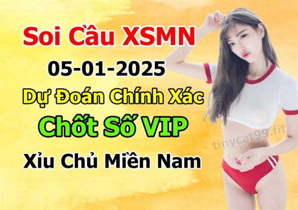 Soi Cầu XSMN 05-01-2025 Dự Đoán MN Chốt Số Miền Nam Chủ Nhật
