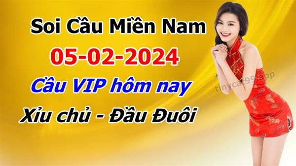 Soi Cầu XSMN 05-02-2024 Dự Đoán XSMN Chốt Số Miền Nam VIP Thứ 2