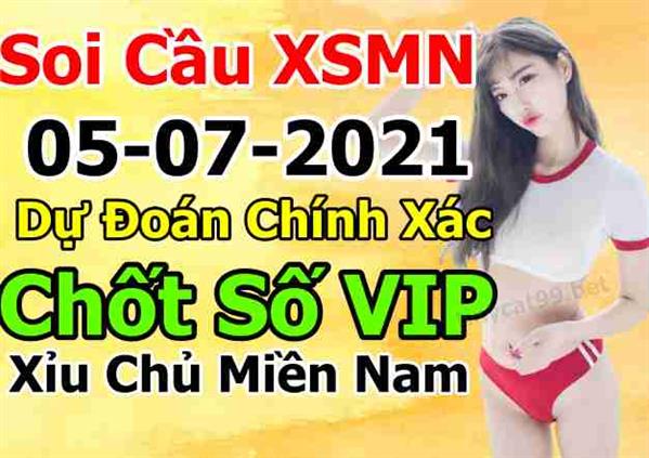 Soi Cầu XSMN 05-07-2021 Dự Đoán XSMN Chốt Số Miền Nam VIP Thứ 2