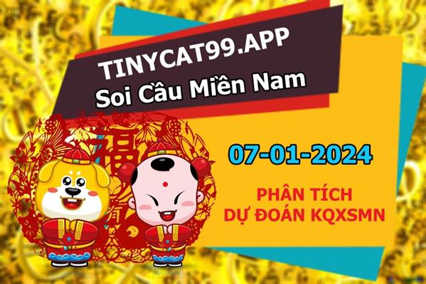 Soi Cầu XSMN 07-01-2024 Dự Đoán MN Chốt Số Miền Nam Chủ Nhật