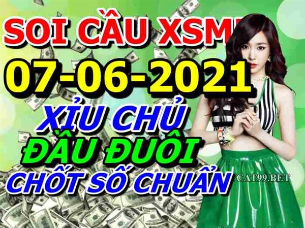 Soi Cầu XSMN 07-06-2021 Dự Đoán XSMN Chốt Số Miền Nam VIP Thứ 2