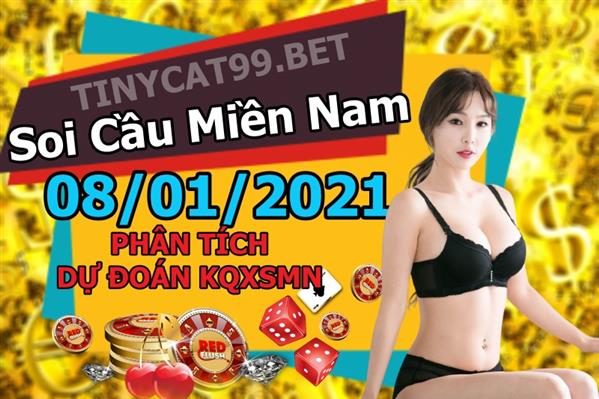 Dự Đoán Miền Nam 08-01-2021 Soi Cầu XSMN Chốt Số Bao Lô Thứ 6