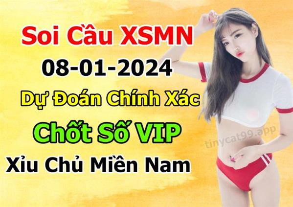 Soi Cầu XSMN 08-01-2024 Dự Đoán XSMN Chốt Số Miền Nam VIP Thứ 2