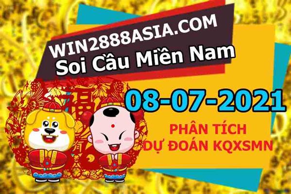 Dự Đoán XSMN 08-07-2021 Soi Cầu XSMN Chốt Số Miền Nam Bao Lô Thứ 5
