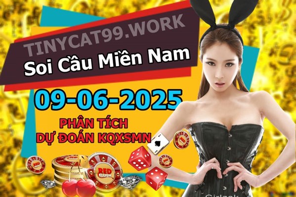 Soi Cầu XSM 09-06-2025 Dự Đoán XSMN Chốt Số Miền Nam VIP Thứ 2