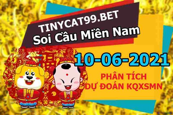 Dự Đoán XSMN 10-06-2021 Soi Cầu XSMN Chốt Số Miền Nam Bao Lô Thứ 5