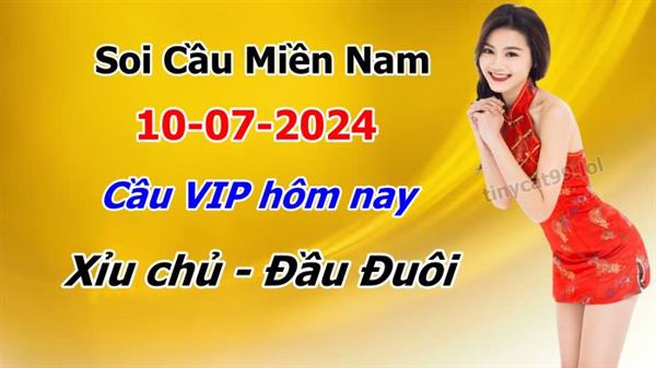 Dự Đoán XSMN 10-07-2024 Soi Cầu XSMN Chốt Số Miền Nam Thứ 4