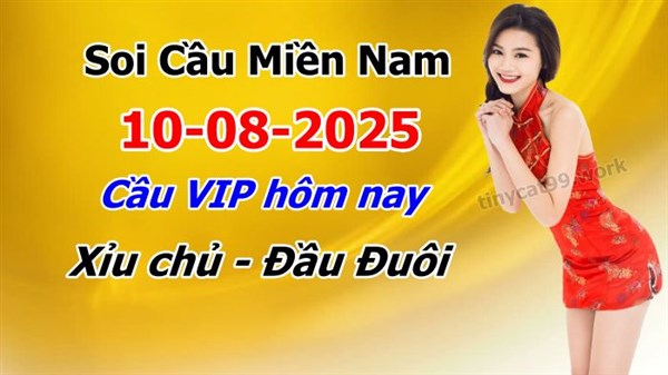 Soi Cầu XSMN 10-08-2025 Dự Đoán MN Chốt Số Miền Nam Chủ Nhật