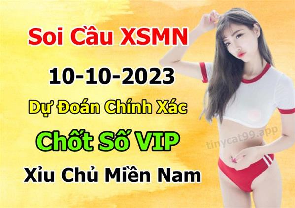 Soi Cầu XSMN 10-10-2023 Dự Đoán XSMN Chốt Số Miền Nam Thứ 3