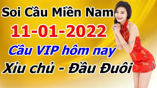Soi Cầu XSMN 11-01-2022 Dự Đoán XSMN Chốt Số Miền Nam Thứ 3