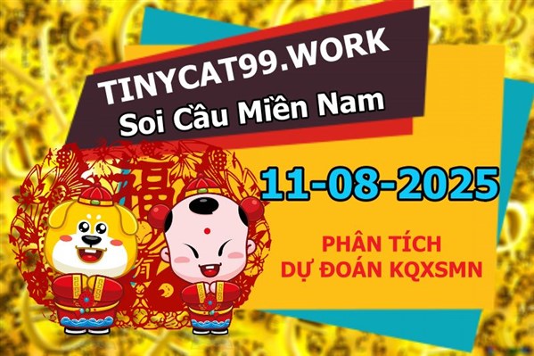 Soi Cầu XSM 11-08-2025 Dự Đoán XSMN Chốt Số Miền Nam VIP Thứ 2