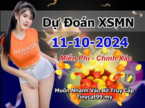 Dự Đoán Miền Nam 11-10-2024 Soi Cầu XSMN Chốt Số Bao Lô Thứ 6