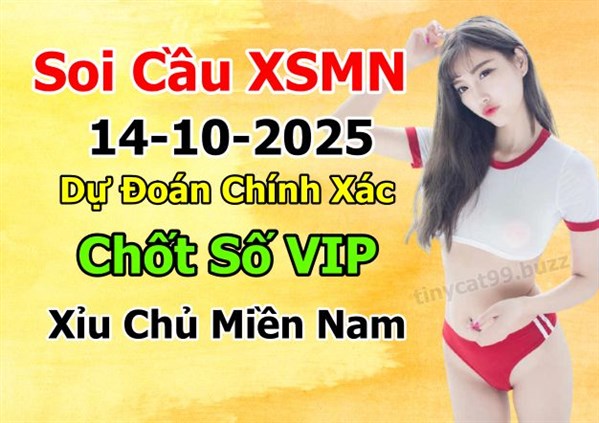 Soi Cầu XSMN 14-10-2025 Dự Đoán XSMN Chốt Số Miền Nam Thứ 3