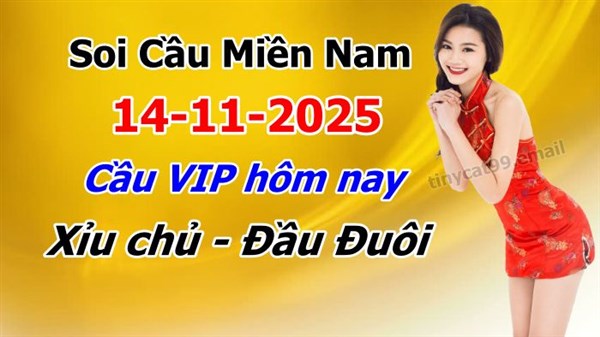 Dự Đoán Miền Nam 14-11-2025 Soi Cầu XSMN Chốt Số Bao Lô Thứ 6