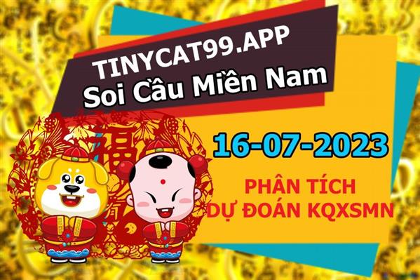 Soi Cầu XSMN 16-07-2023 Dự Đoán MN Chốt Số Miền Nam Chủ Nhật