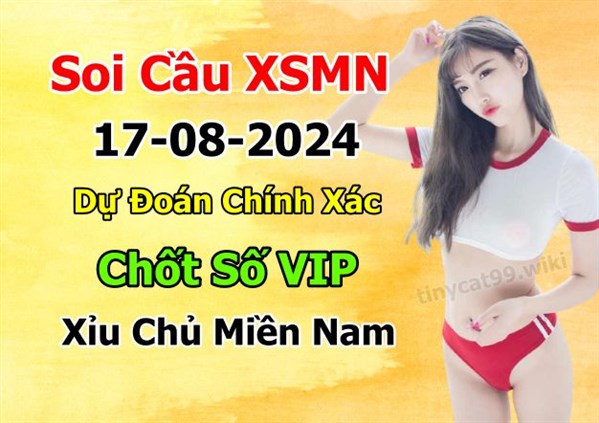 Dự Đoán MN 17-08-2024 Soi Cầu XSMN Chốt Số Miền Nam Thứ 7