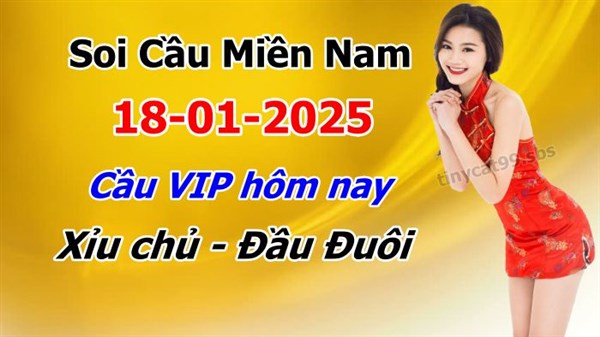 Dự Đoán MN 18-01-2025 Soi Cầu XSMN Chốt Số Miền Nam Thứ 7