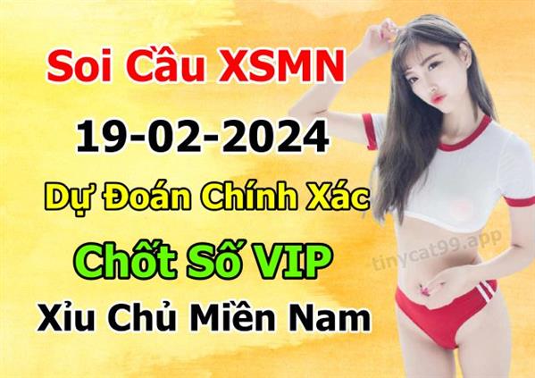 Soi Cầu XSMN 19-02-2024 Dự Đoán XSMN Chốt Số Miền Nam VIP Thứ 2
