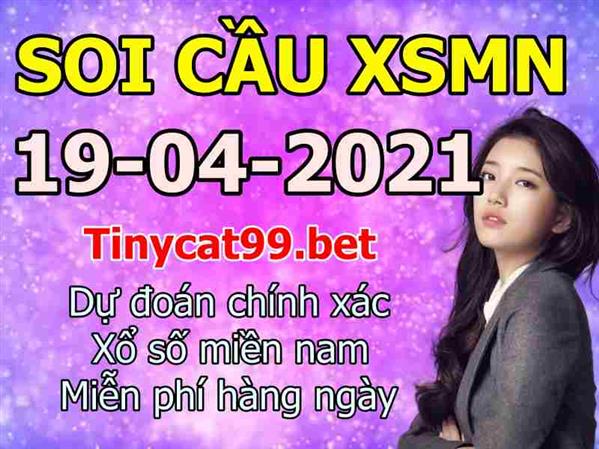 Soi Cầu XSMN 19-04-2021 Dự Đoán XSMN Chốt Số Miền Nam VIP Thứ 2