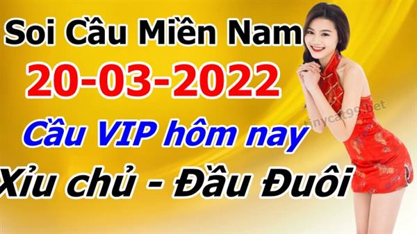 Soi Cầu XSMN 20-03-2022 Dự Đoán MN Chốt Số Miền Nam Chủ Nhật