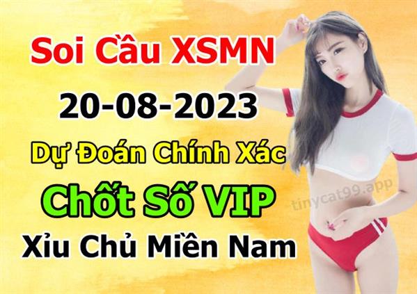 Soi Cầu XSMN 20-08-2023 Dự Đoán MN Chốt Số Miền Nam Chủ Nhật
