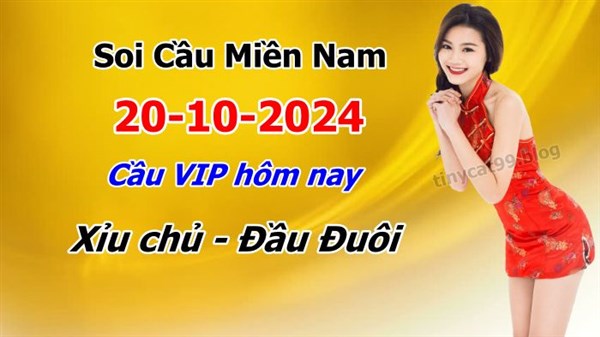 Soi Cầu XSMN 20-10-2024 Dự Đoán MN Chốt Số Miền Nam Chủ Nhật