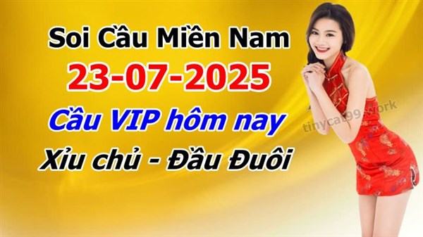 Dự Đoán XSMN 23-07-2025 Soi Cầu XSMN Chốt Số Miền Nam Thứ 4