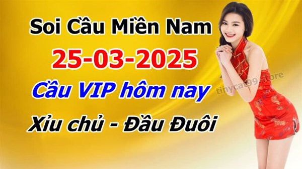 Soi Cầu XSMN 25-03-2025 Dự Đoán XSMN Chốt Số Miền Nam Thứ 3